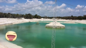 Mayan Wake Complex Cancun Mexico cable wake park 4